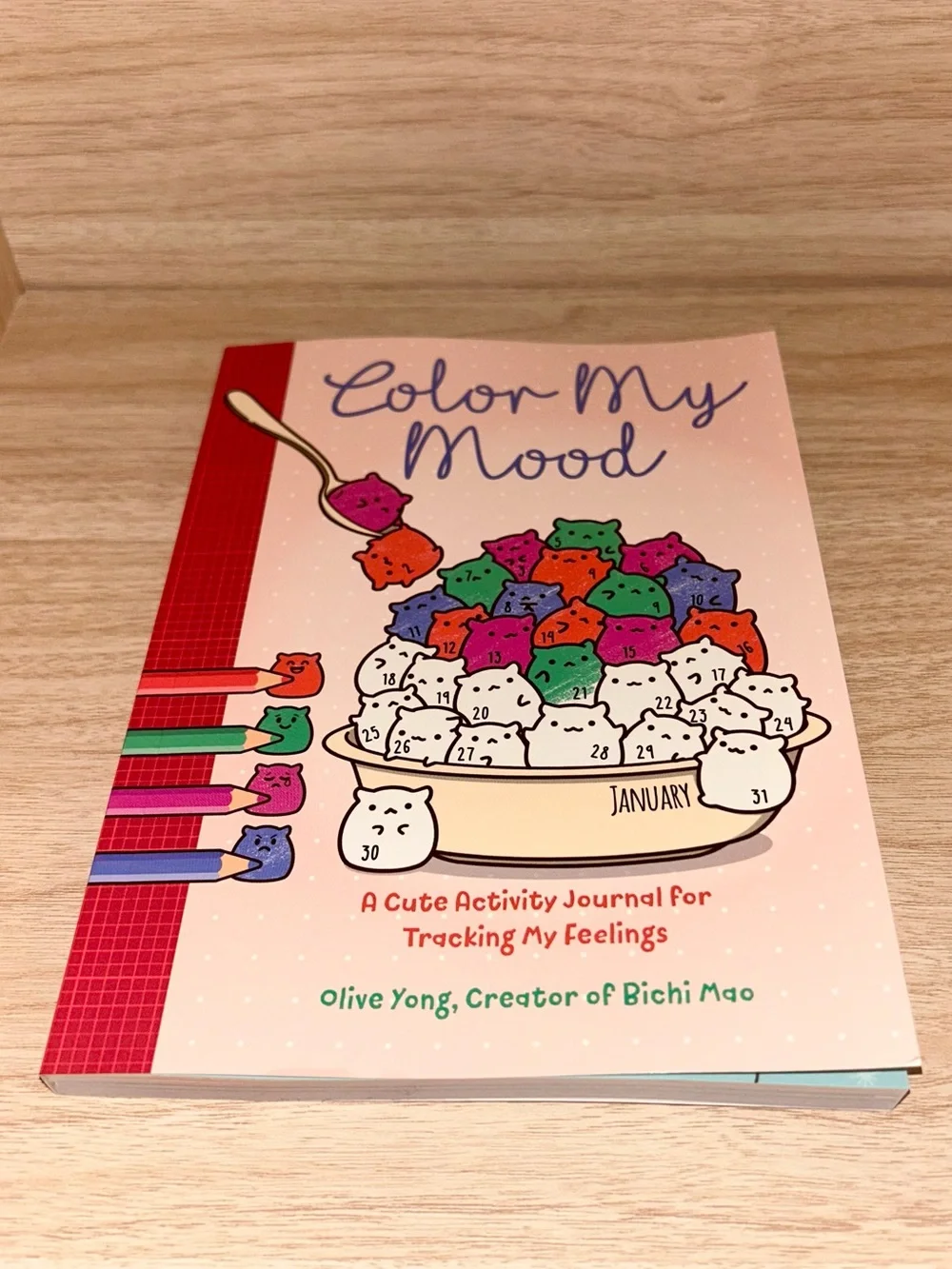 Cute Girly Cherry Journaling Bundle - Mood Tracker Coloring and Journal